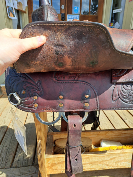 15" Circle Y Park & Trail Western Saddle