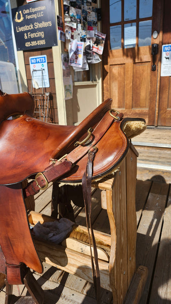15.5" Fred Hook Western Trail Saddle