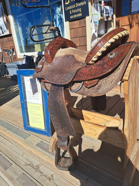 15.5" Masters All Around Roping Saddle