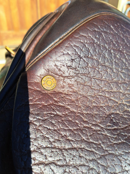 18" Jeffries JMX Monoflap Jump Saddle