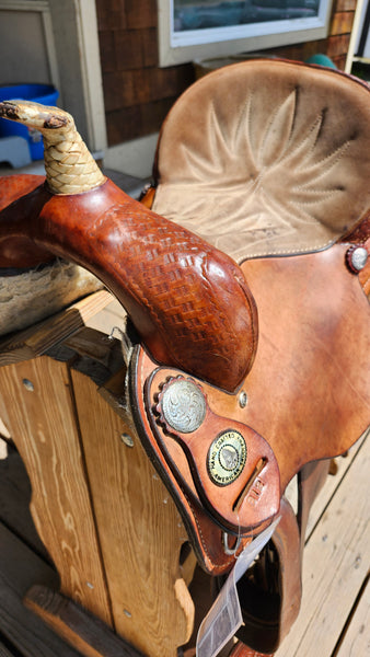 15" American Saddlery Barrel Racing Saddle
