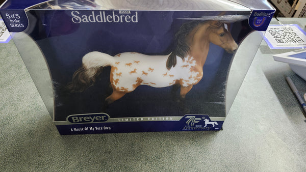 NEW Breyer 75th Anniversary Saddlebred