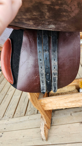 17" M. Toulouse Close Contact Jump Saddle