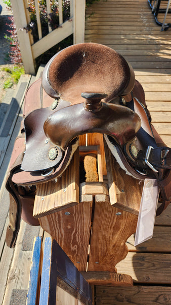 11" Tough 1 Eclipse Crypton Western Saddle
