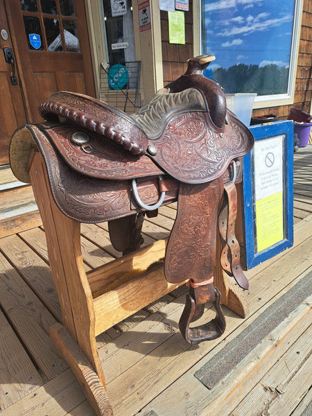 17" Hereford Equitation Saddle