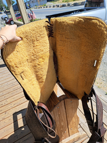 15" Circle Y Western Equitation Show Saddle