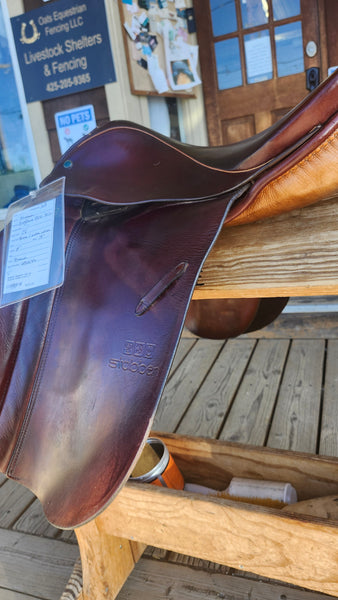 17" Stubben Siegfried VSD D.L. All Purpose English Saddle