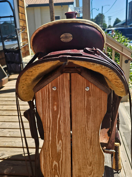 16" Colorado Saddlery Forest Service Special Roper Trail Saddle