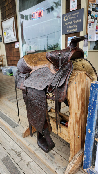 15" Circle Y Vintage Ranch Saddle