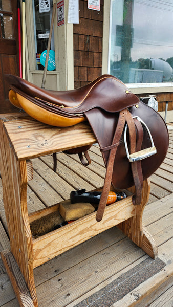 16.5" Crosby Sovereign Prix de Nations Close Contact Jump Saddle