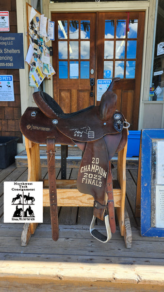 14.5" Double J Pozzi Wide Barrel Saddle