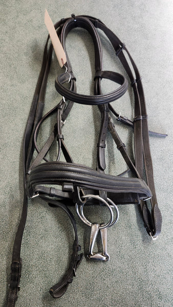 Wellfleet Monocrown Dressage Bridle