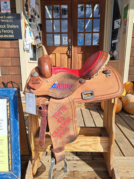 14" Alamo Trophy Barrel Saddle