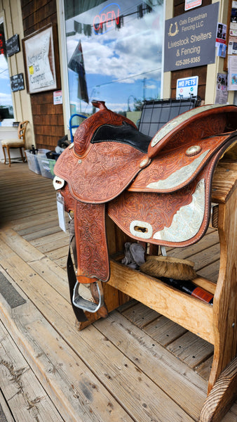 17" Corriente Western Equitation Show Saddle