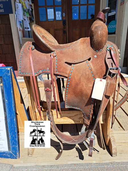 14.5" Corriente Custom Barrel Saddle