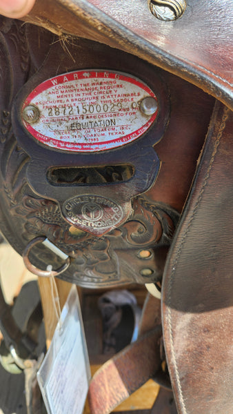 15" Circle Y Western Equitation Show Saddle