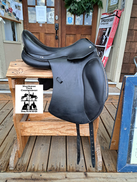 ON TRIAL 17.5" Custom Greg Allan Dressage Saddle