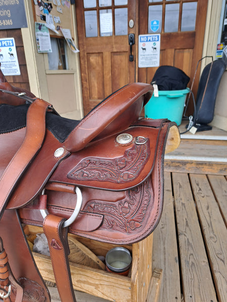 16" Tex Tan Trail Saddle