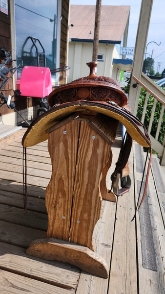 15.5" Circle Y XP Fairveiw Roper Saddle