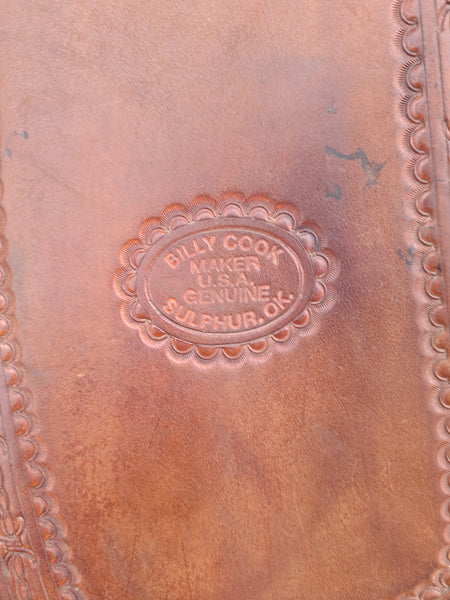 15.5" Billy Cook Roping Saddle