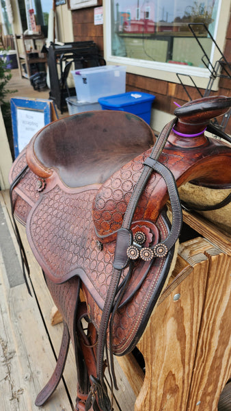 15" Bill Long Custom Ranch Saddle