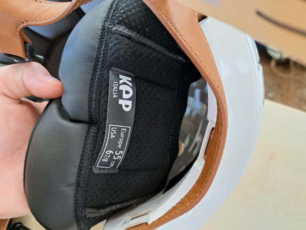 6 7/8 New KEP Cromo 2.0 helmet