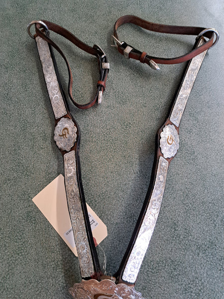Broken Horn Show Breast Collar