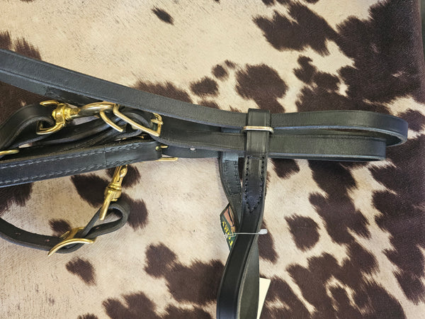 New Tory leather halter bridle combo