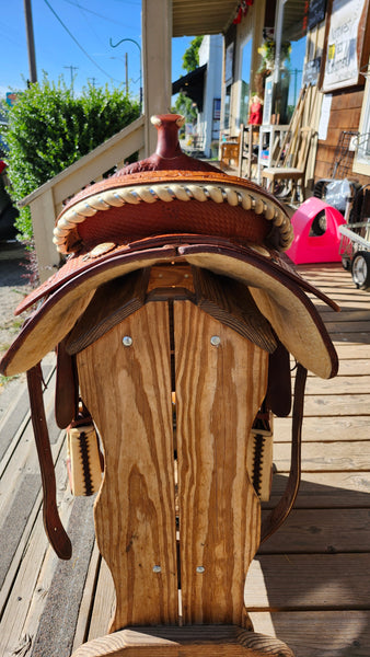 16" Courts Dee Pickett Roper Saddle