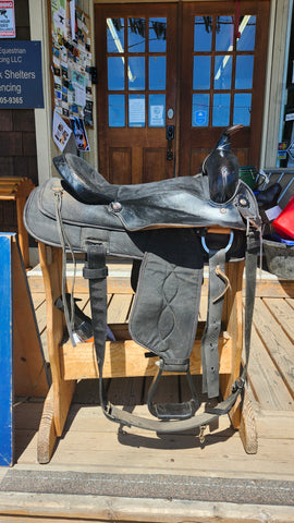 17" Country Supply Cordure Western Saddle