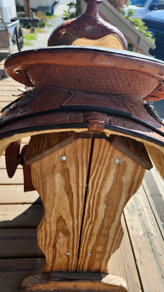 17" Mary's Custom Tack Western Equitation Show Saddle
