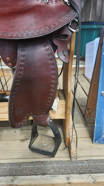 17" Circle Y Alabama Trail Gaiter saddle