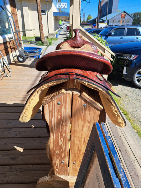 15.5" Dale Chavez Reining Saddle