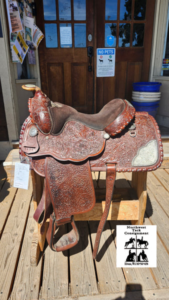 15" Billy Royal Western Equitation Show Saddle