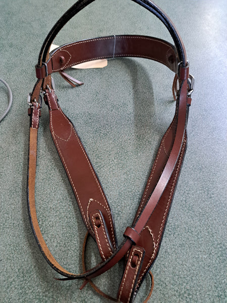 Buffalo Leather By Weaver Western Headstall