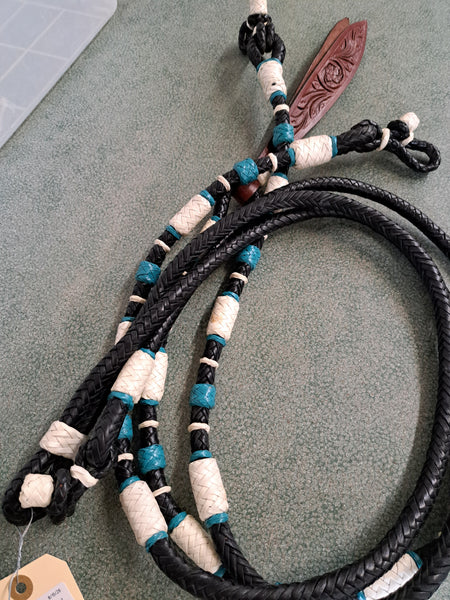 Braided Romal Reins