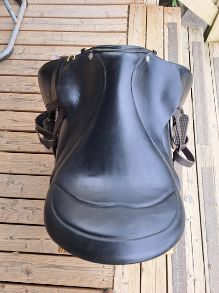 19" Duett Companion 2 Fox Hunter english all purpose trail saddle
