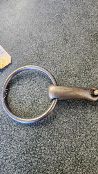 5.5" Herm Springer loose ring snaffle with lozenge