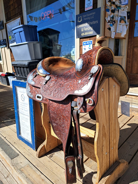 15.5" Broken Horn Equitation Saddle