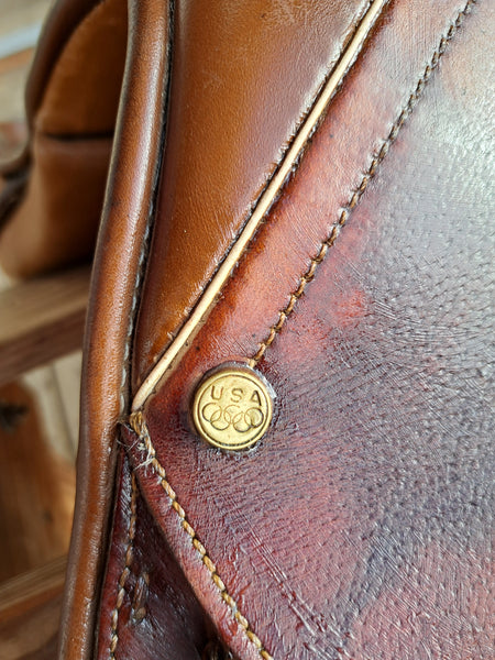 16.5" Collegiate Ruiz Diaz Close Contact Jump Saddle