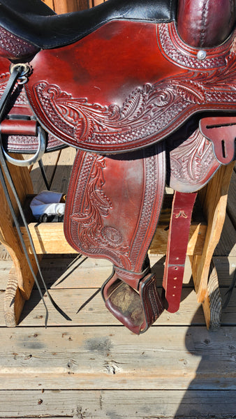 15.5" Circle Y Julie Goodnight Wind River Trail Saddle
