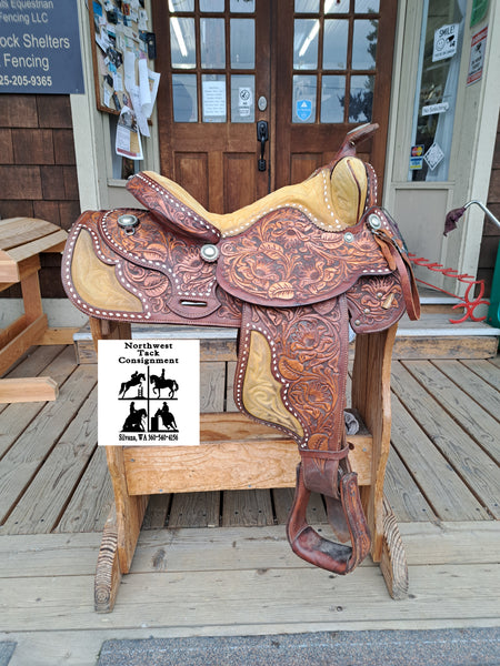 15" Tex Tan Western Saddle