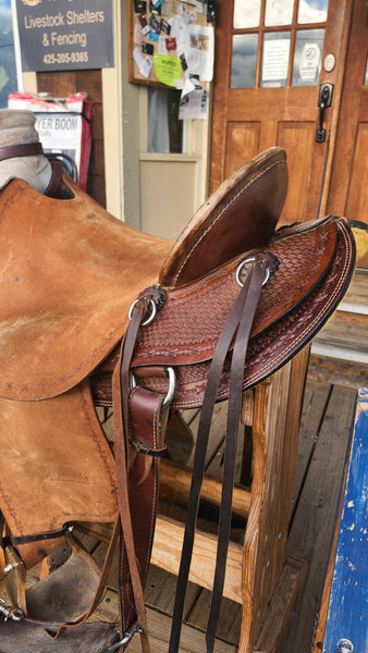 16" JC Martin Wade Orthopedic Series Ultimate Saddle