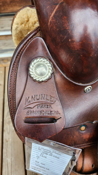 15" K. Nunley All Around Western Saddle