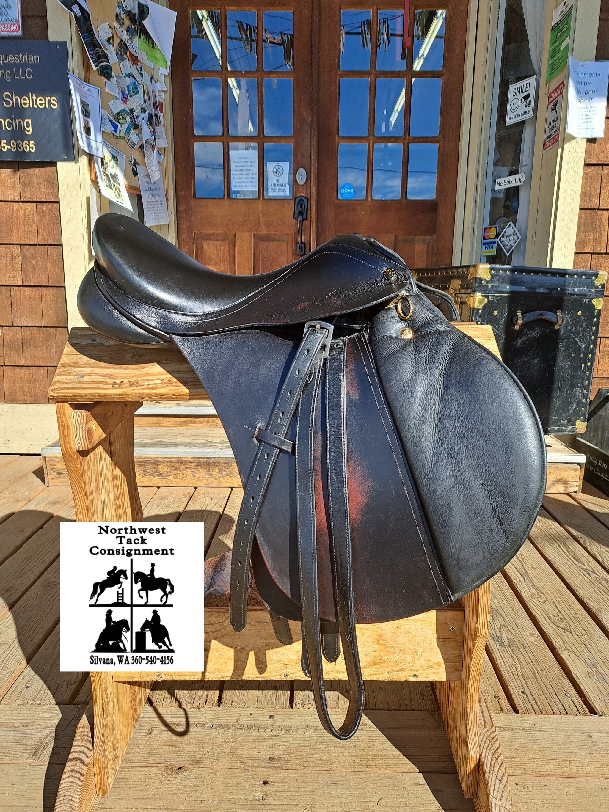 ★OSTKAKA★ Cadel Cross Saddle Black rn-
