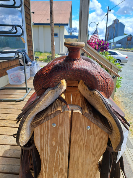 15.5" Circle Y Reining Saddle