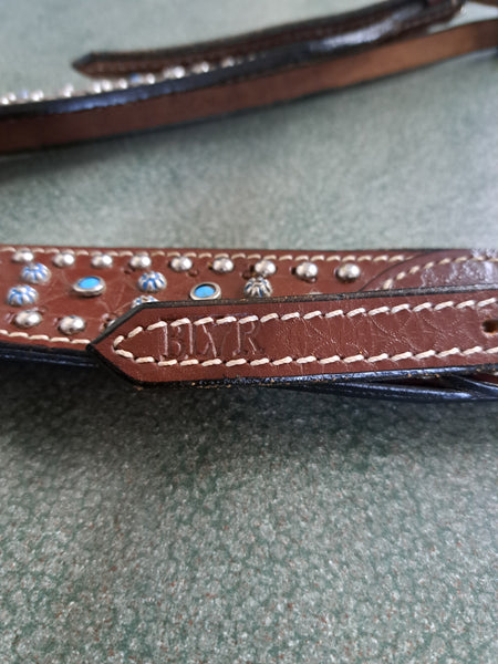 Buffalo Leather By Weaver Western Headstall