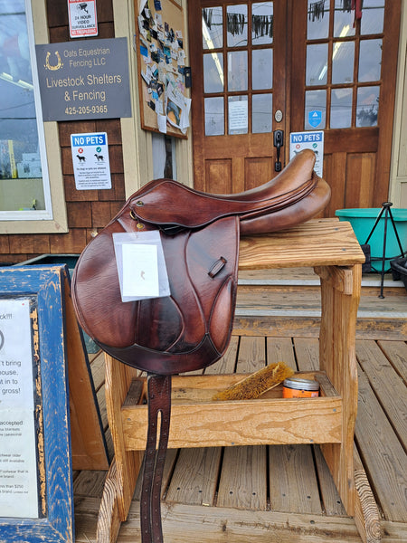 16.5" M. Toulouse Monoflap Event Saddle