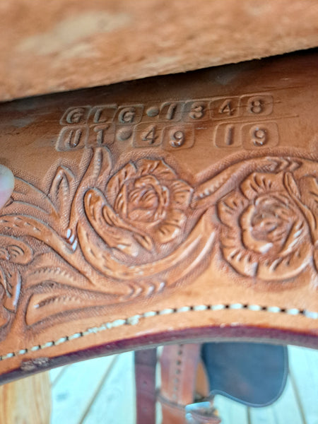 17" Equine Oasis Tim Bauer Reining Saddle