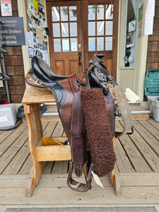 16" Kimberly Poley Australian Stock Saddle Package